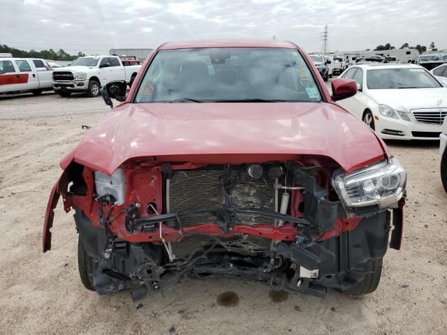 3TMAZ5CN0LM135169 - 2020 TOYOTA TACOMA DOUBLE CAB RED photo 5