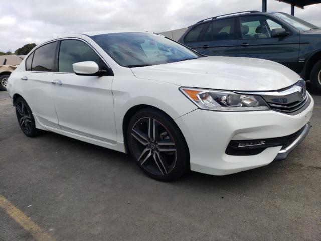 1HGCR2F18HA062218 - 2017 HONDA ACCORD SPORT SPECIAL EDITION WHITE photo 4