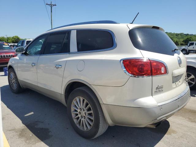 5GAKVBEDXBJ272748 - 2011 BUICK ENCLAVE CXL WHITE photo 2