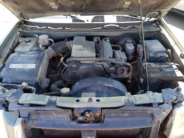 1GKDT13S632139333 - 2003 GMC ENVOY GREEN photo 12