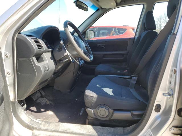 SHSRD78566U441106 - 2006 HONDA CR-V LX SILVER photo 7