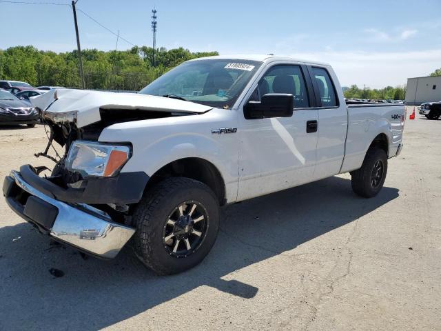 1FTEX1EM9DFB76874 - 2013 FORD F150 SUPER CAB WHITE photo 1