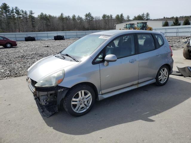 JHMGD37667S031829 - 2007 HONDA FIT S SILVER photo 1