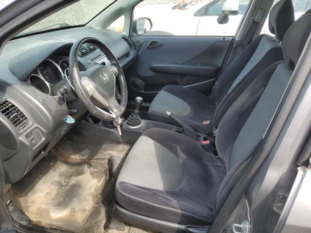 JHMGD37667S031829 - 2007 HONDA FIT S SILVER photo 7