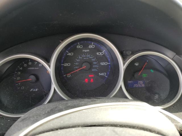 JHMGD37667S031829 - 2007 HONDA FIT S SILVER photo 9