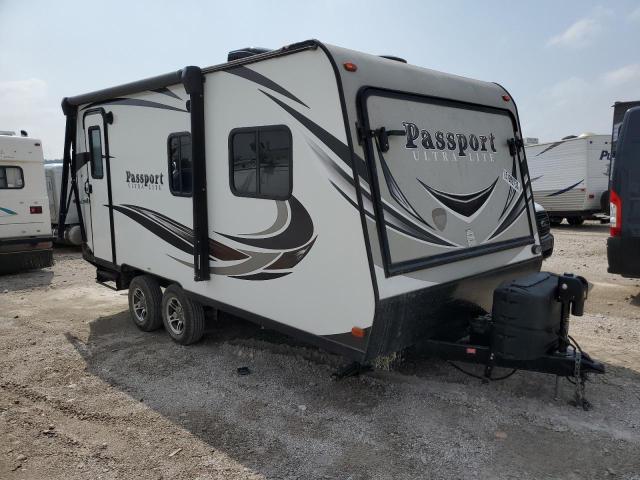 4YDT1712XJK416093 - 2018 KEYSTONE PASSPORT WHITE photo 1