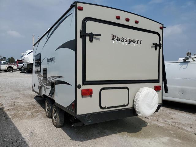 4YDT1712XJK416093 - 2018 KEYSTONE PASSPORT WHITE photo 3