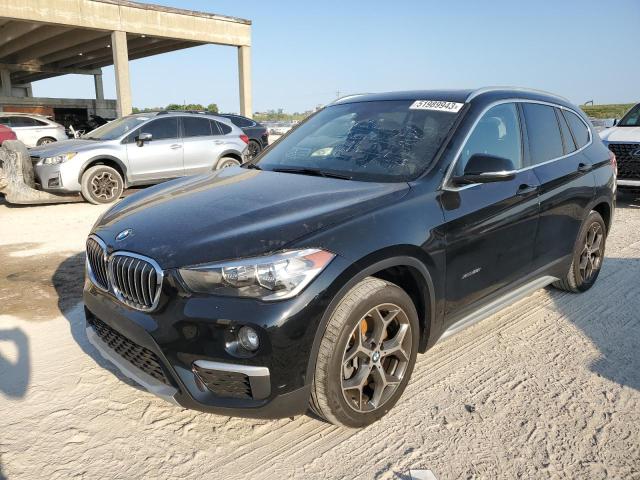 WBXHT3C38J5L24547 - 2018 BMW X1 XDRIVE28I BLACK photo 1