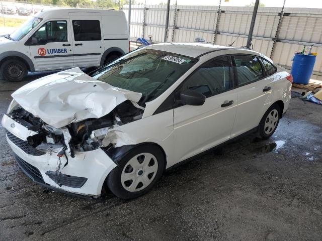 1FADP3E20JL299844 - 2018 FORD FOCUS S WHITE photo 1