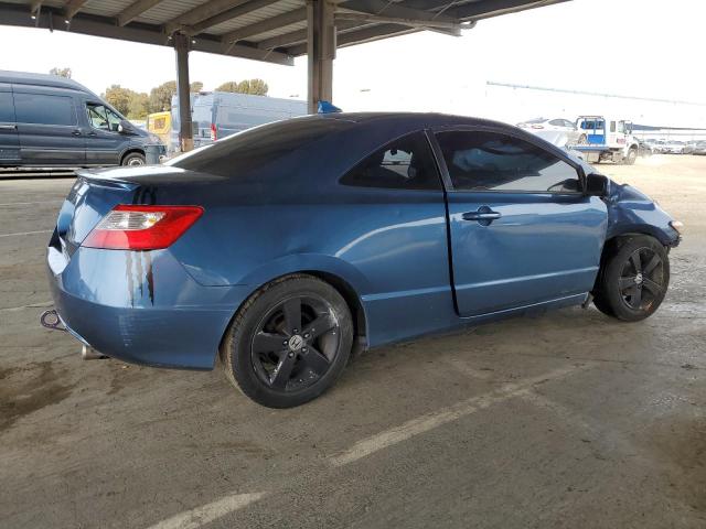 2HGFG12938H515347 - 2008 HONDA CIVIC EXL BLUE photo 3