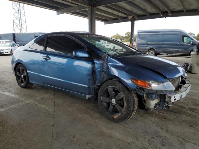 2HGFG12938H515347 - 2008 HONDA CIVIC EXL BLUE photo 4