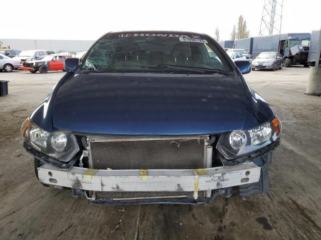 2HGFG12938H515347 - 2008 HONDA CIVIC EXL BLUE photo 5