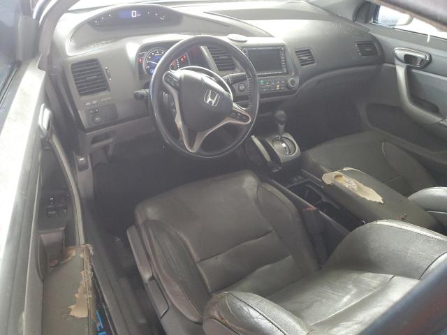 2HGFG12938H515347 - 2008 HONDA CIVIC EXL BLUE photo 8