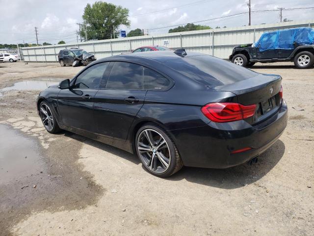 WBA4J1C59JBM10522 - 2018 BMW 430I GRAN COUPE BLACK photo 2