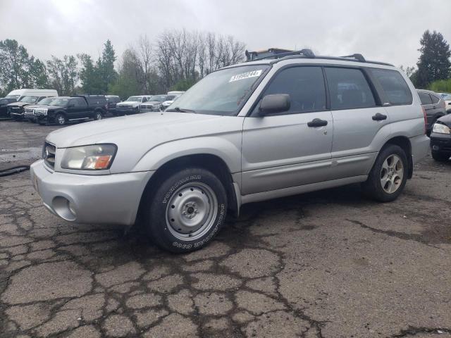 JF1SG65634H700919 - 2004 SUBARU FORESTER 2.5XS SILVER photo 1