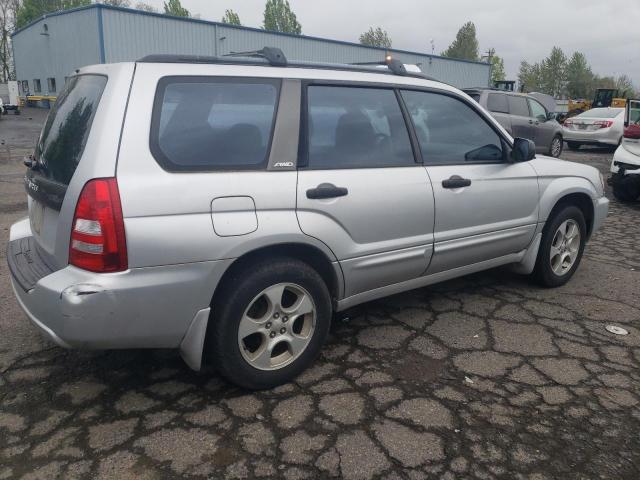 JF1SG65634H700919 - 2004 SUBARU FORESTER 2.5XS Серебристый фото 3