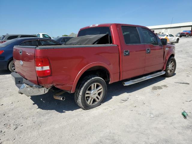 1FTPW12V88KC59475 - 2008 FORD F150 SUPERCREW BURGUNDY photo 3