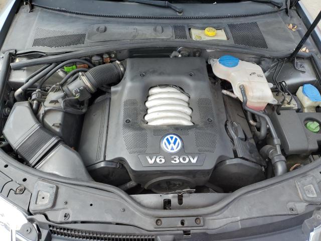 WVWWH63B22E089594 - 2002 VOLKSWAGEN PASSAT GLX Boz foto 11