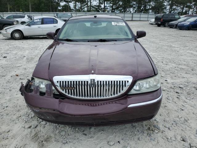 1LNHM82V06Y641198 - 2006 LINCOLN TOWN CAR SIGNATURE LIMITED MAROON photo 5