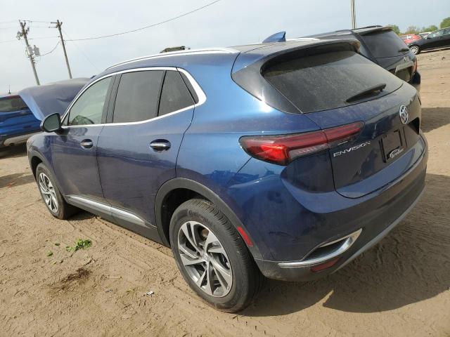 LRBFZNR43ND129481 - 2022 BUICK ENVISION ESSENCE Կապույտ լուսանկար 2