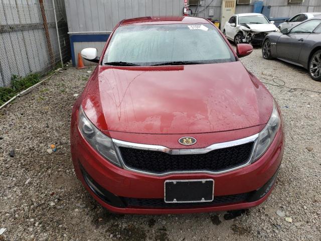 KNAGN4A74B5124424 - 2011 KIA OPTIMA EX MAROON photo 5