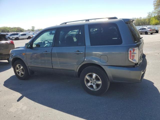 5FNYF18527B020897 - 2007 HONDA PILOT EXL CHARCOAL photo 2