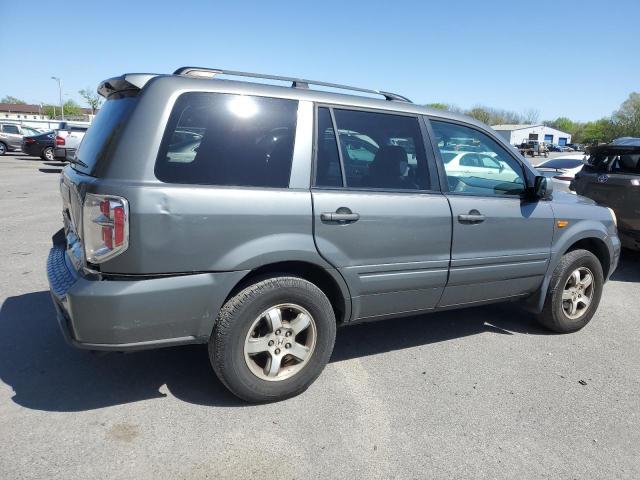 5FNYF18527B020897 - 2007 HONDA PILOT EXL CHARCOAL photo 3