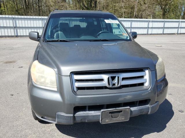 5FNYF18527B020897 - 2007 HONDA PILOT EXL CHARCOAL photo 5