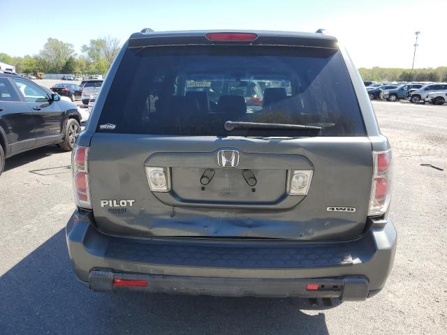 5FNYF18527B020897 - 2007 HONDA PILOT EXL CHARCOAL photo 6