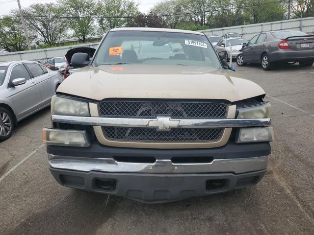 2GCEC13T041416584 - 2004 CHEVROLET SILVERADO C1500 TAN photo 5