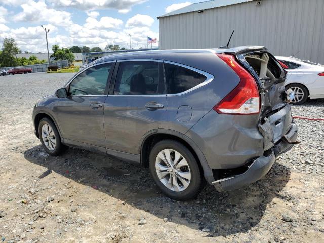 2HKRM3H7XEH513488 - 2014 HONDA CR-V EXL GRAY photo 2