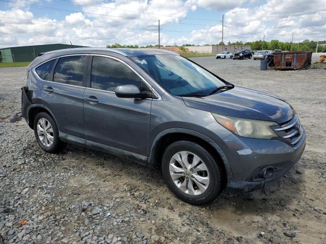 2HKRM3H7XEH513488 - 2014 HONDA CR-V EXL GRAY photo 4