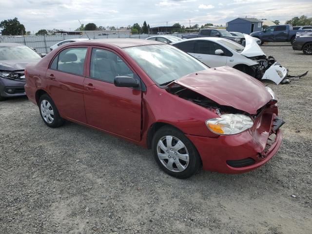 1NXBR32E88Z987326 - 2008 TOYOTA COROLLA CE RED photo 4