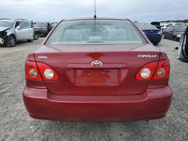 1NXBR32E88Z987326 - 2008 TOYOTA COROLLA CE RED photo 6