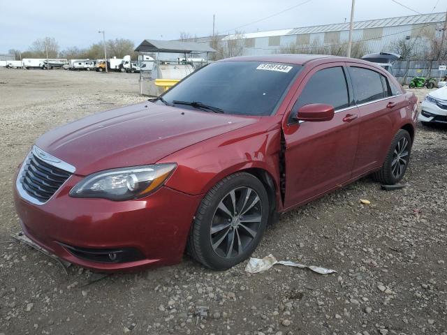 1C3CCBCG5EN150466 - 2014 CHRYSLER 200 LIMITED RED photo 1