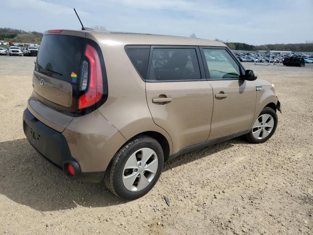 KNDJN2A28F7230306 - 2015 KIA SOUL TAN photo 3