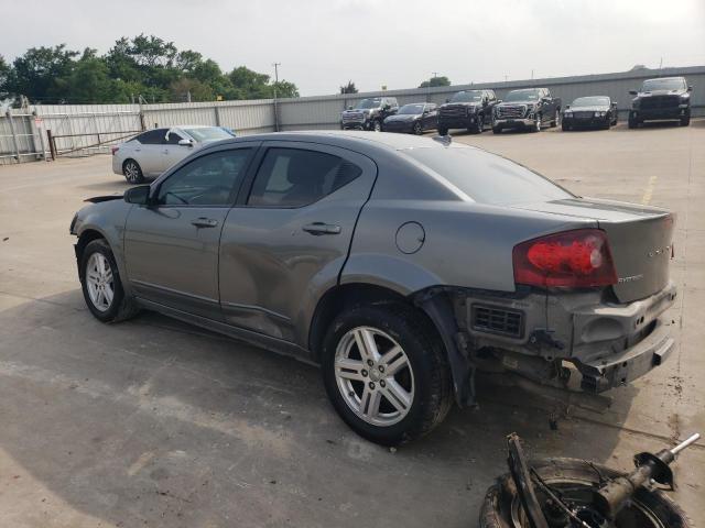 1C3CDZCG2DN741083 - 2013 DODGE AVENGER SXT GRAY photo 2