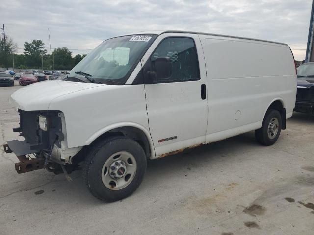 1GTGG25U541169061 - 2004 GMC SAVANA G2500 WHITE photo 1