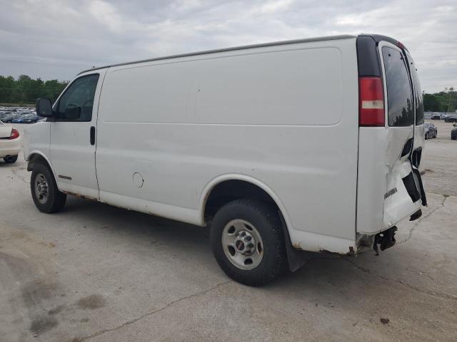 1GTGG25U541169061 - 2004 GMC SAVANA G2500 WHITE photo 2