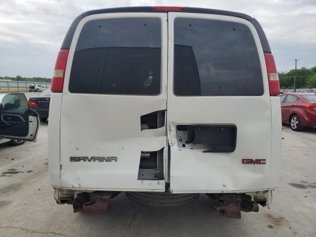 1GTGG25U541169061 - 2004 GMC SAVANA G2500 WHITE photo 6