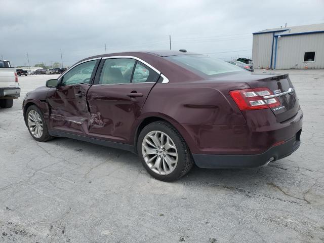 1FAHP2F8XJG128400 - 2018 FORD TAURUS LIMITED BURGUNDY photo 2