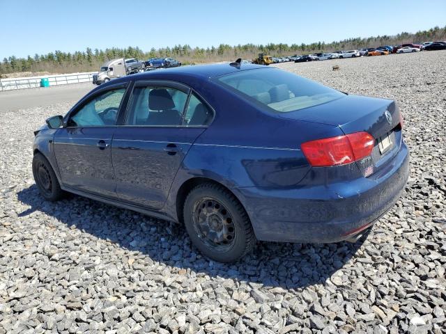 3VWB17AJ4EM386929 - 2014 VOLKSWAGEN JETTA SE BLUE photo 2