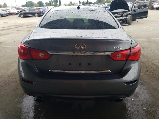 JN1CV7AP0GM202202 - 2016 INFINITI Q50 BASE GRAY photo 6