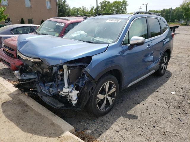 JF2SKAXC6MH492860 - 2021 SUBARU FORESTER TOURING 蓝色 照片 1