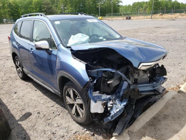 JF2SKAXC6MH492860 - 2021 SUBARU FORESTER TOURING 蓝色 照片 4