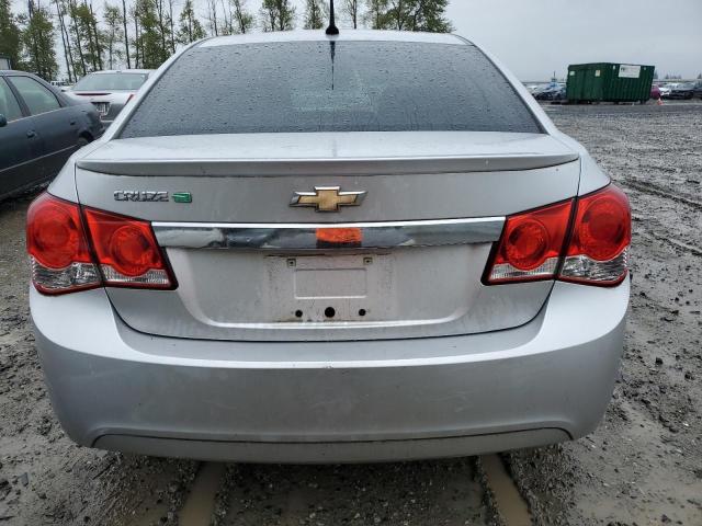 1G1P75SZ7E7101059 - 2014 CHEVROLET CRUZE SILVER photo 6