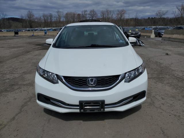 19XFB2F57FE054396 - 2015 HONDA CIVIC LX WHITE photo 5