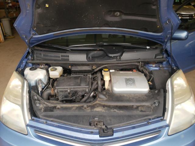 JTDKB20U767532721 - 2006 TOYOTA PRIUS BLUE photo 11