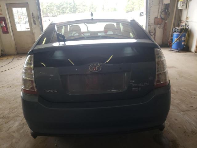 JTDKB20U767532721 - 2006 TOYOTA PRIUS BLUE photo 6