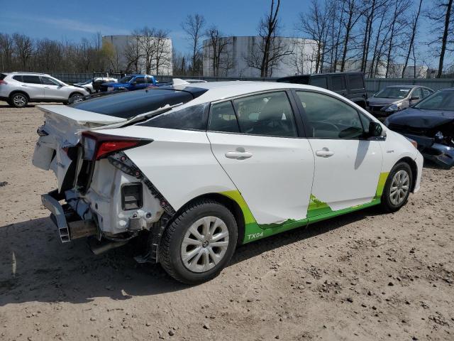 JTDKARFU2K3069021 - 2019 TOYOTA PRIUS WHITE photo 3